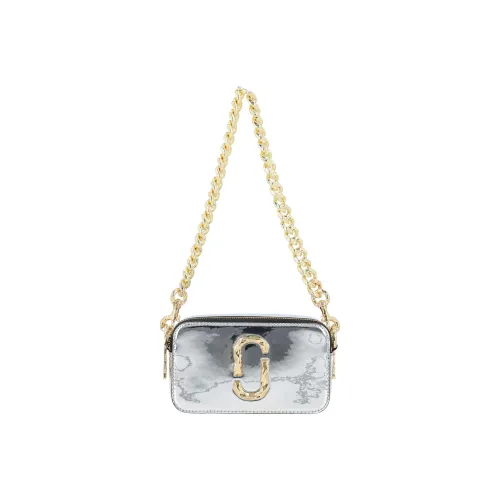 MARC JACOBS Snapshot Кожа Camera Сумка Сумка через плечо Маленькая Женская Серебряный