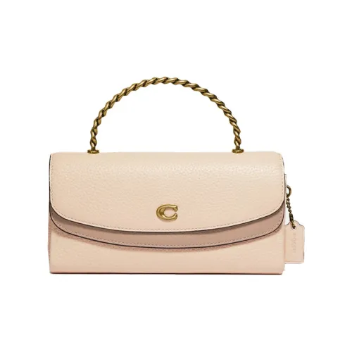 COACH Blair Коровья кожа Сумка с цепочкой Сумка через плечо Сумка Женская Белая