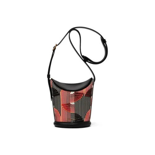 CHARLES KEITH ПУ (полиуретан) Ведрообразная сумка Сумка через плечо Маленькая Женская Многоцветная