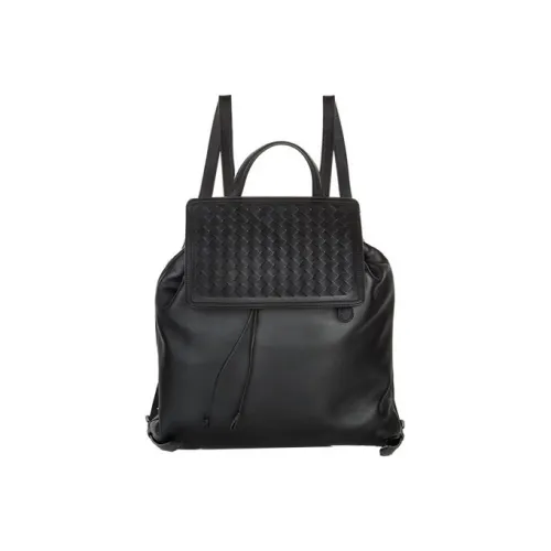 Bottega Veneta Ткани вязаные Овчина Рюкзак Обычный Мужской Черный