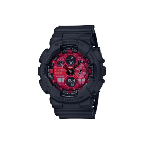 CASIO G Shock Городской BATTLE Ограниченная серия Кварцевый механизм Смольный ремешок Часы Мужские Красный циферблат часов