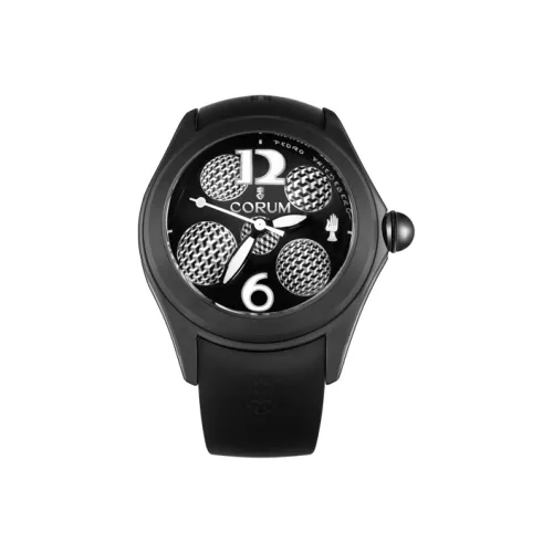 Corum Автоматический Механический Механизм Мужские Часы Bubble Collection 47 мм Черные