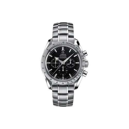 OMEGA Speedmaster Collection Автоматический Механический Часы Мужские 42 мм Черный Циферблат Стальной Корпус Часов