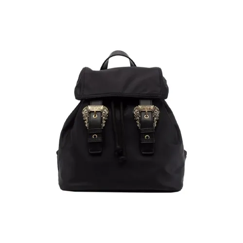 VERSACE JEANS COUTURE Полиэстер Полиуретан Рюкзак Стандартный Женский Черный
