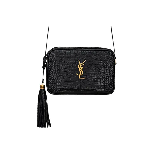 SAINT LAURENT LOU Сумка через плечо из кожи сумка на плечо женская черная