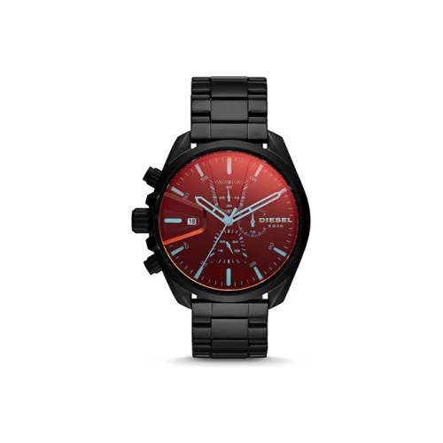 DIESEL MS9 CHRONO Collection Darth Vader Collection Наручные часы Кварцевый механизм Черный циферблат Унисекс