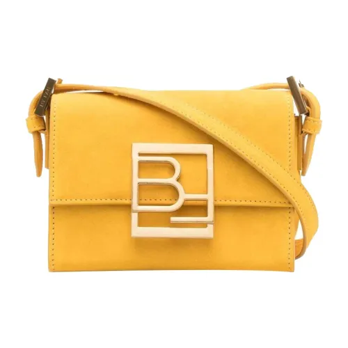 By Far Fran Sheepskin Sheepskin Crossbody Bag Women's Yellow