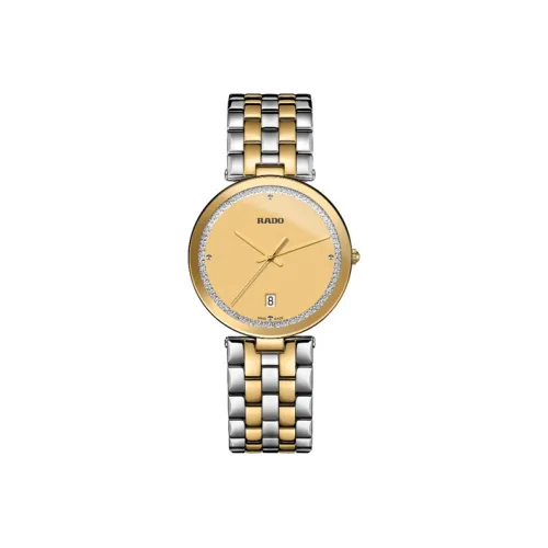RADO Кварцевый механизм Мужские часы Florence Collection Золото
