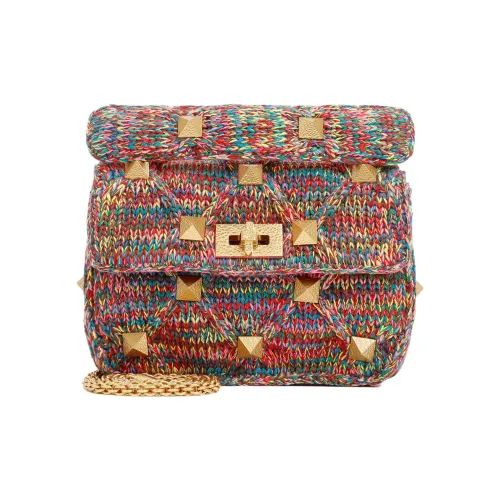 Valentino Хлопок Плечевая сумка Женская Многоцветная