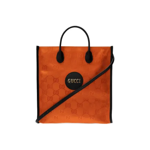 GUCCI Off The Grid Кожа Сумка через плечо Сумка Унисекс Оранжевый Черный