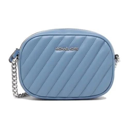 MICHAEL KORS MICHAEL KORS Handbag Collection Rose Кожа Сумка через плечо Маленькая Женская Небесно-голубая