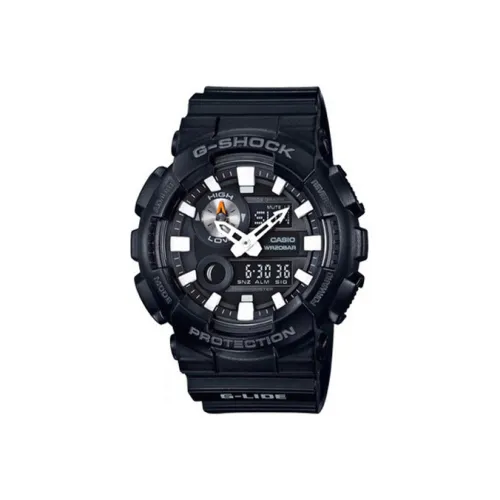 CASIO G SHOCK Collection Кварцевый механизм Смольный ремешок Часы Мужские Черный циферблат