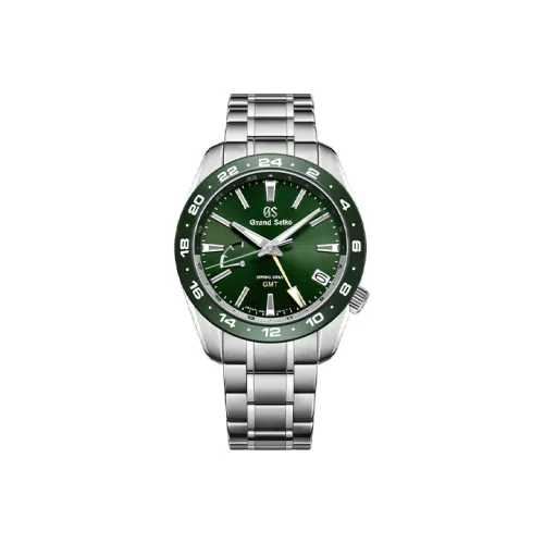 GRAND SEIKO Автоматический Механический Механизм Мужские Спортивные Часы 40,5 мм Зеленые