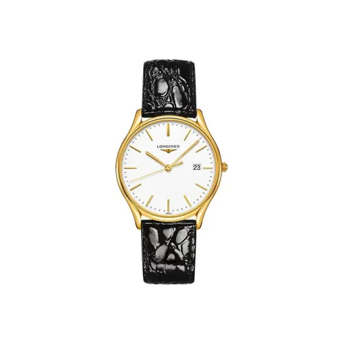LONGINES Quartz Механизм Мужские Часы Lvya Collection 38,5 мм Белые