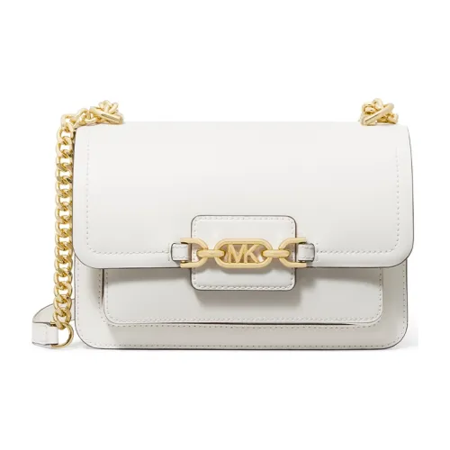 MICHAEL KORS MICHAEL KORS Luggage Collection Коровья кожа Сумка на плечо Большая Женская Белая