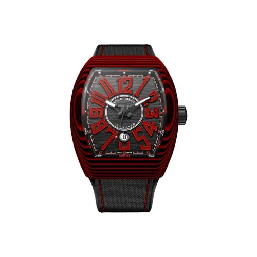 Franck Muller Автоматический Механический Механизм Мужские Часы YACHTING VANGUARD 44мм*53,7мм*12,7мм Черные
