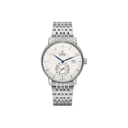 RADO Автоматический Механический Часы Мужские Crystal Sparkle Collection 41 мм Белые