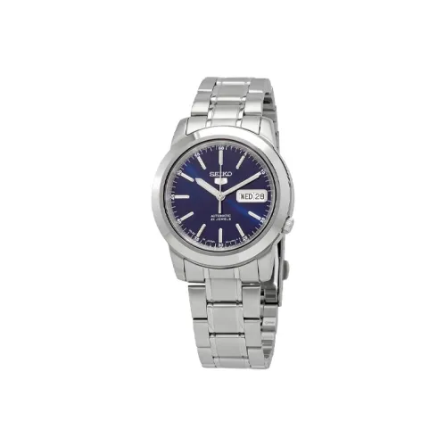 SEIKO Seiko5 Collection Автоматический Механический Механизм Нержавеющая Сталь Ремешок Часы Мужские Синий Циферблат SNKE51J1