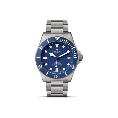 TUDOR Автоматический Механический Механизм Мужские Часы Leader Submariner Collection 42 мм Синий