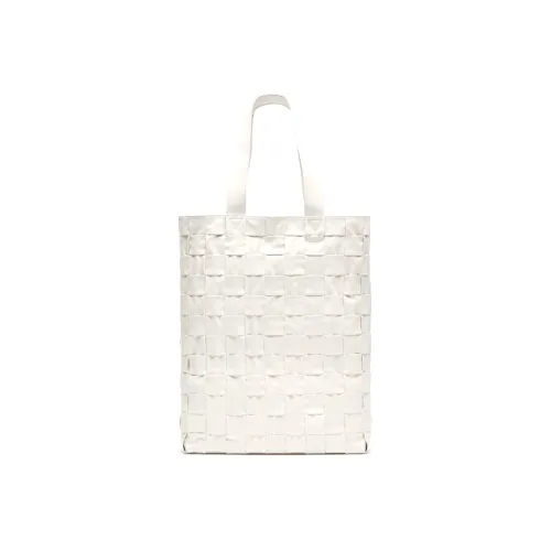 Bottega Veneta Телячья кожа Тоут Сумка Сумка для покупок Сумка Мужская Белая