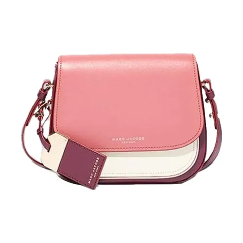 MARC JACOBS Кожа Седло Сумка Маленькая Квадратная Сумка Сумка через плечо Мини Женская Розовая