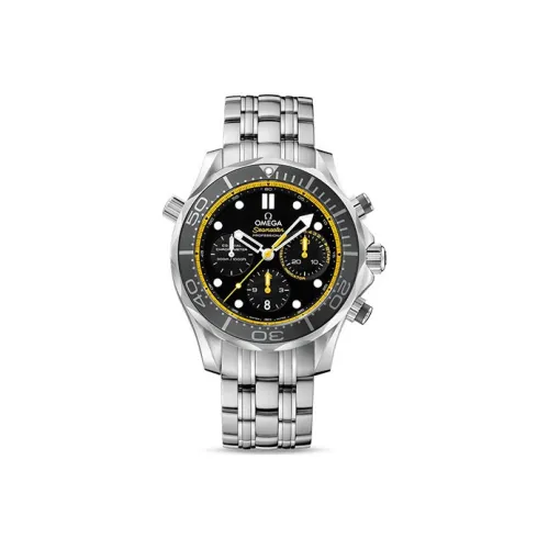 OMEGA Автоматический Механический Часы Мужские Seahorse Series 300m Diving Watch 44 мм Черные