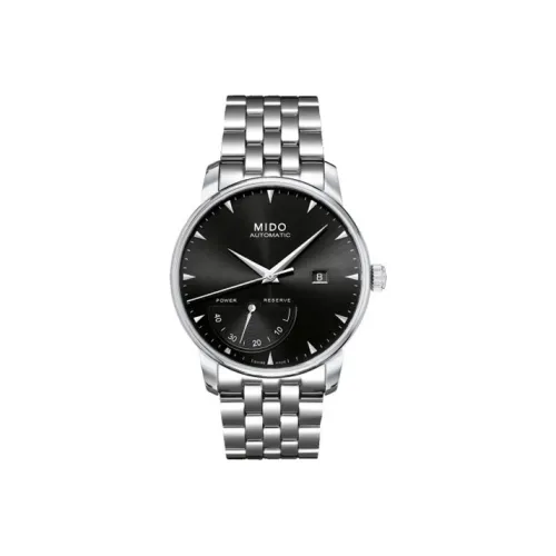MIDO Автоматический Механический Механизм Мужские Часы Baroncelli 42 мм Черные
