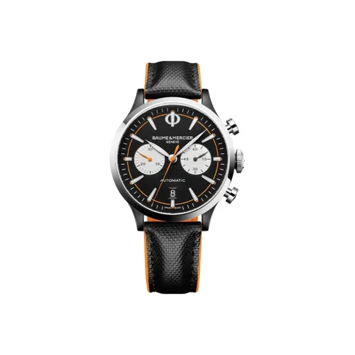 Baume & Mercier Автоматический Механический Механизм Мужские Часы CAPELAND Collection 42 мм Черные