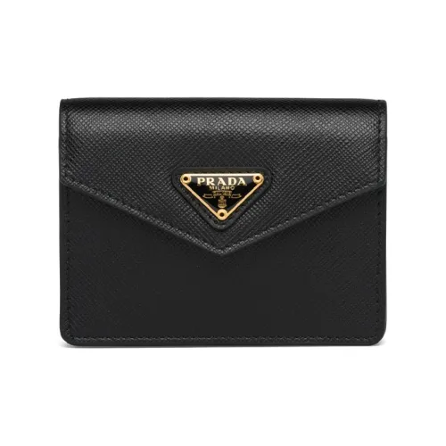 PRADA Luggage Collection Кожа Кошелек Унисекс