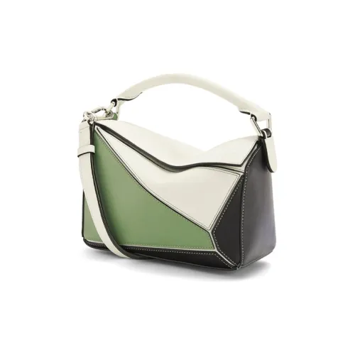 LOEWE Пазл Коровья кожа Геометрический Пазл Сумка Портативная Сумка через плечо Сумка на плечо Женская