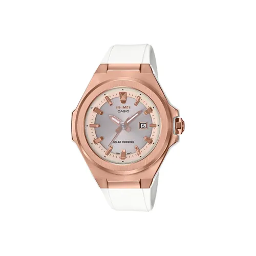 CASIO Малыш G Коллекция Кварцевый Механизм Часы Женские Серебристый Циферблат MSG S500G 7A2PR Человек