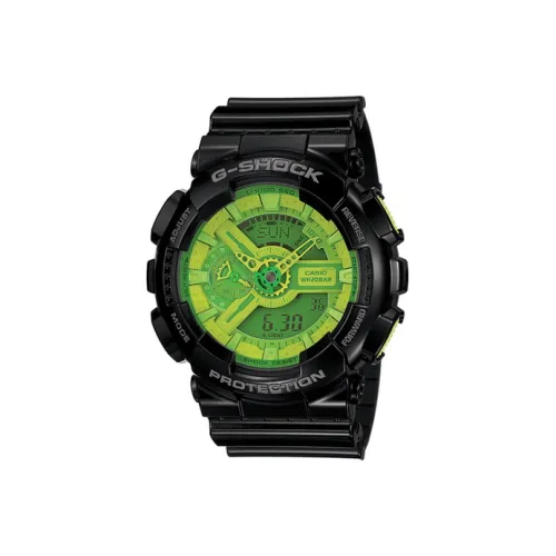 CASIO Кварцевый Movement Женские Часы Liquid Crystal/Analog Dual Display Series 55mm*51,2mm Зеленые