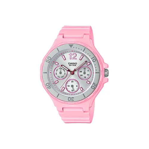 CASIO YOUTH Collection Круглый Analog Collection Кварцевый механизм Часы Женские Серый циферблат