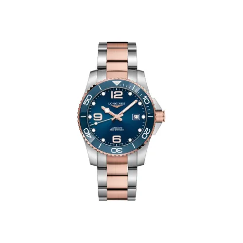 LONGINES Comcast Diving Collection Автоматический Механический Часы Мужские 41 мм Синий Циферблат