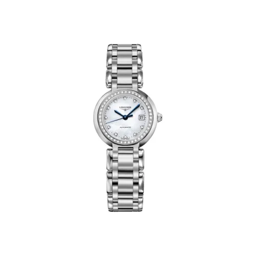 LONGINES Heart Moon Collection Автоматический Механический Механизм Женские Часы 26,5 мм Белый Циферблат