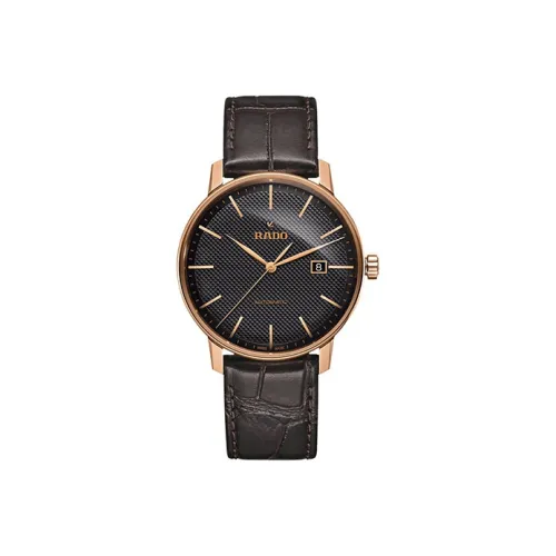 RADO Автоматический Механический Часы Мужские Crystal Sparkle Collection 41 мм Черные