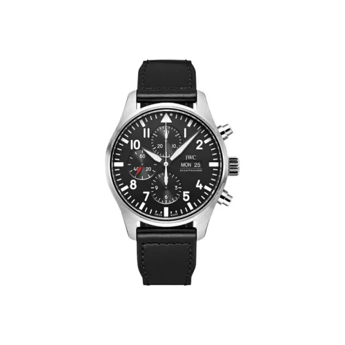 IWC Автоматический Механический Часы Мужской Pilot Collection 43 мм Черные