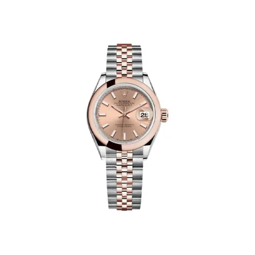 ROLEX Автоматический Механический Movement Женские Women's Apparel Log Series Часы Золотой