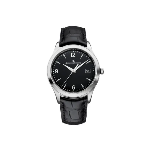Jaeger LeCoultre Автоматический Механический Мужской Мастер Часы 39 мм Черные