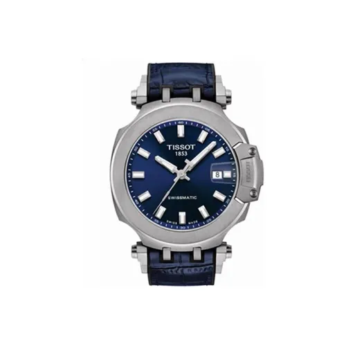 TISSOT Mechanical Механизм Мужские Часы Race Collection 48,8мм*13,04мм Синий