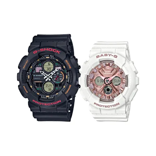 CASIO г Shock Baby г Collection Кварцевый механизм Смольный ремешок Часы Унисекс Черный циферблат