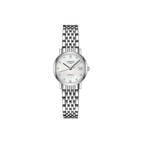 LONGINES Автоматический Механический Движение Женские Часы Boya Collection 25,5 мм Серебряные