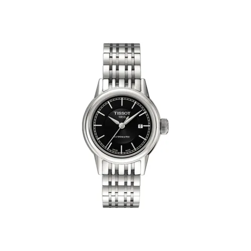 Tissot Mechanical Movement Женские Carson Elite Series Часы 30MM Черные