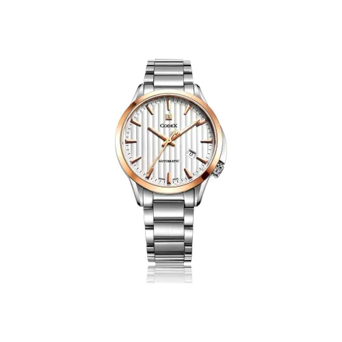 CODEX Автоматический Механический Часы Мужские Chapel Collection 42 мм Белые