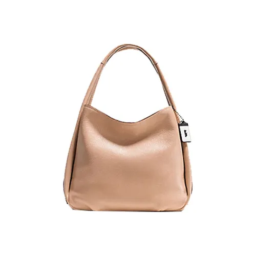 COACH Bandit GRAIN LEATHER Сумка через плечо Большая Женская Цвет бука Медный Черный