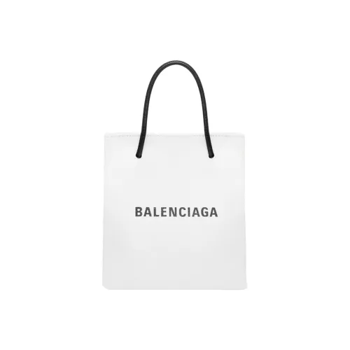 Balenciaga Коровья кожа Тоут Сумка Сумка для покупок Экстра Маленькая Женская Белая