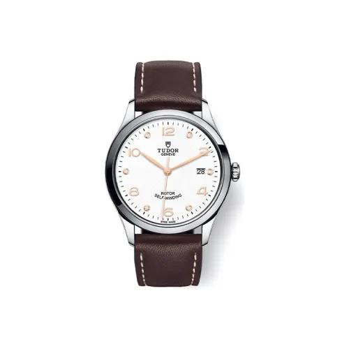 TUDOR Автоматический Механический Механизм Мужские Часы 1926 Collection 39 мм Белые