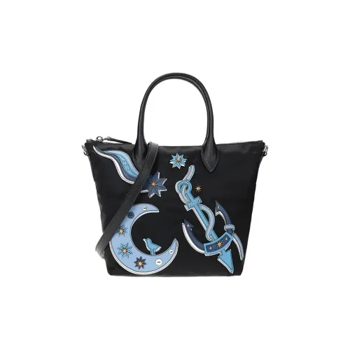 PRADA Ткань Сумка Женская Цвет Васильковый Синий