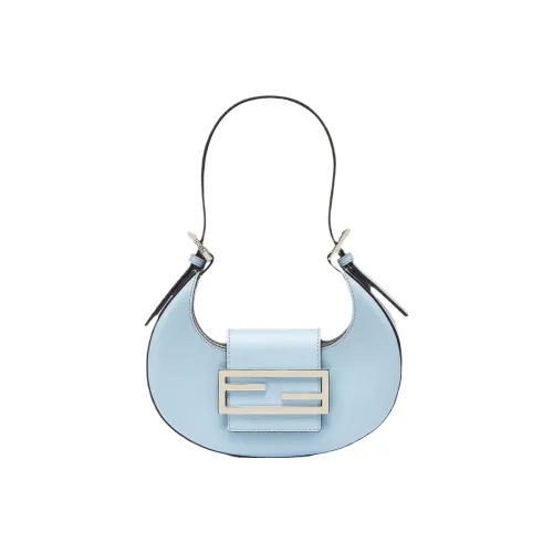 FENDI Сумка через плечо из коровьей кожи сумка через плечо мини женская светло-синяя