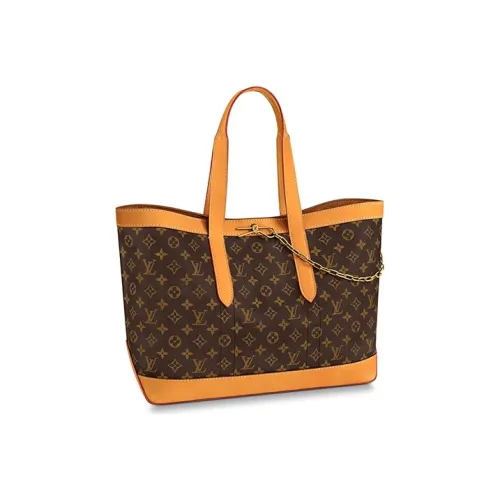 LOUIS VUITTON Кожа Тоут Сумка Сумка для покупок Сумка Мужская Коричневая